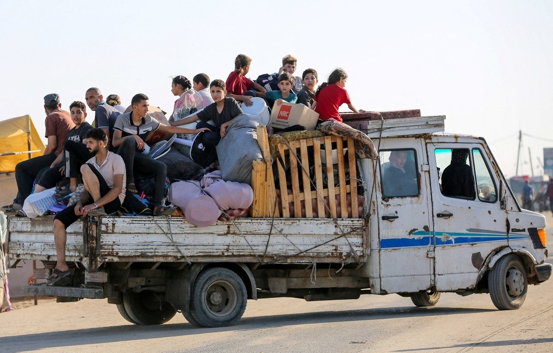 ラファへ逃れた住民らほぼ全員退避、残りは１０万人のみ　国連機関
