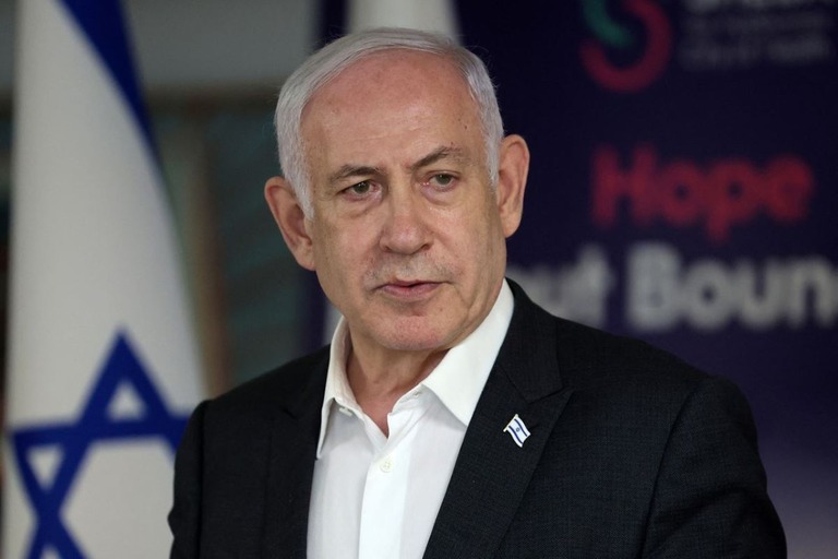 イスラエルのネタニヤフ首相/Jack Guez/Reuters