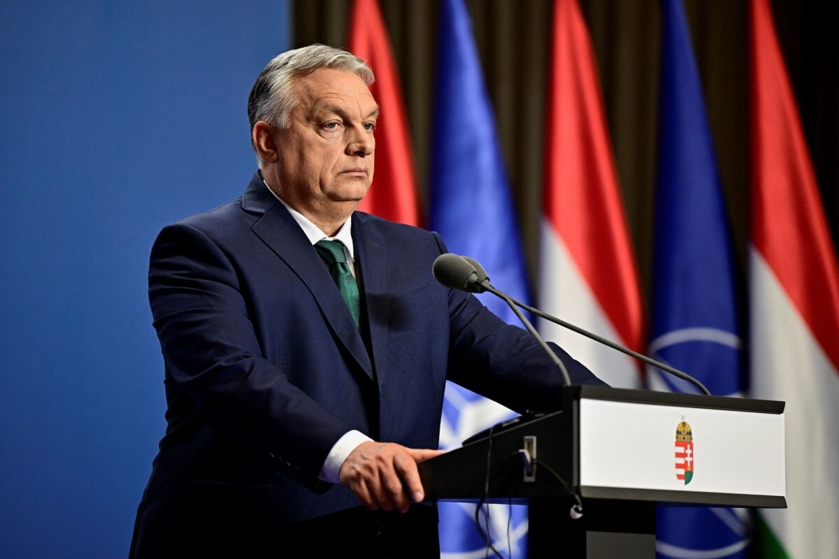 ハンガリーのオルバン首相＝１２日、ブダペスト/Marton Monus/Reuters