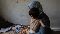 ガザ、５０万人が「壊滅的飢餓」に直面か　報告書予測