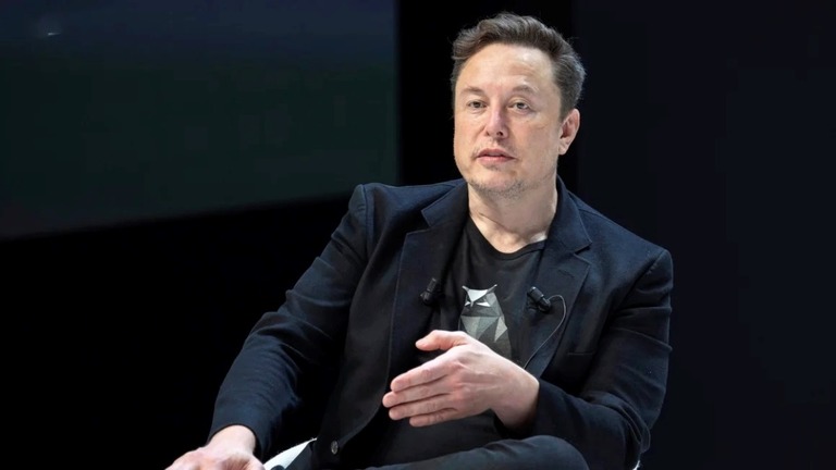 米起業家イーロン・マスク氏＝６月、フランス・カンヌ/SYSPEO/Sipa/AP