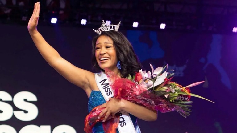 「ミス・カンザス」に輝いたアレクシス・スミスさん/Miss America/AP/File