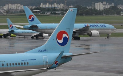 大韓航空、カップ麺の提供中止　乱気流増え火傷が頻発