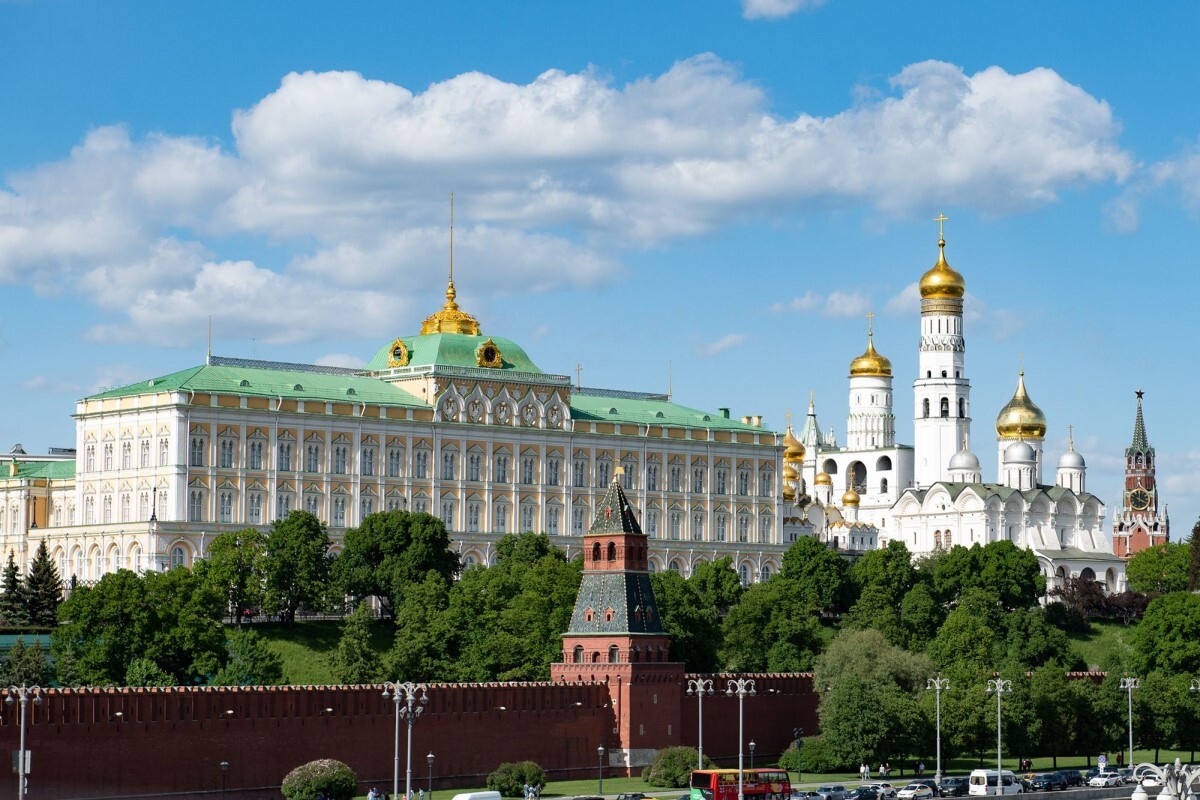 ロシア・モスクワにあるクレムリン宮殿/Lorenzo Di Cola/NurPhoto/Getty Images