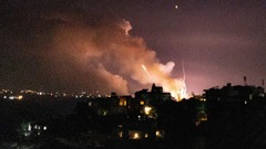 イスラエル軍が空爆、緊急要員３人死亡　レバノン南部