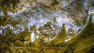 米ニューメキシコ州のカールズバッド洞窟群国立公園は壊れやすい生態系を維持している