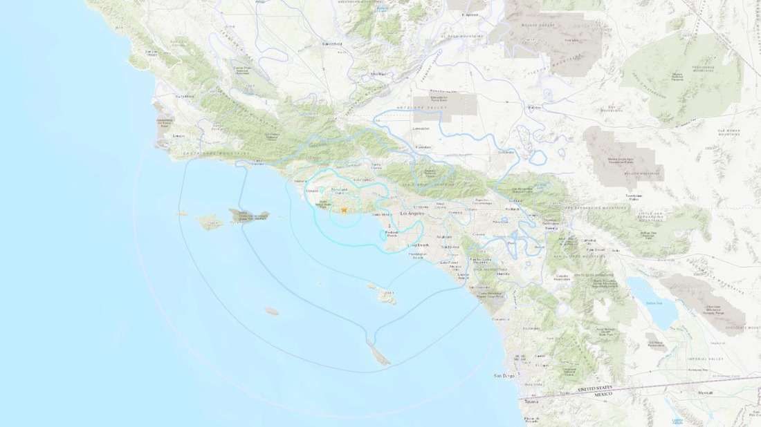 米カリフォルニア州南部でＭ４．７の地震　「備え必要」と専門家