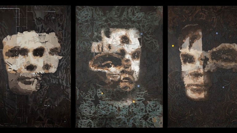 Ａｉ―Ｄａの作品「ＡＩ　Ｇｏｄ　Ｐｏｌｙｐｔｙｃｈ」/Sotheby’s