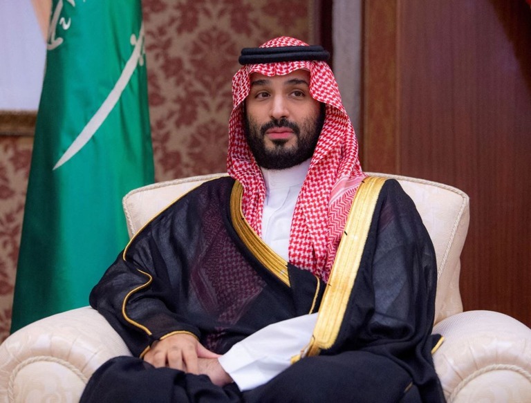 サウジアラビアのムハンマド皇太子＝２０２３年６月/Bandar Algaloud/Saudi Royal Court/Reuters