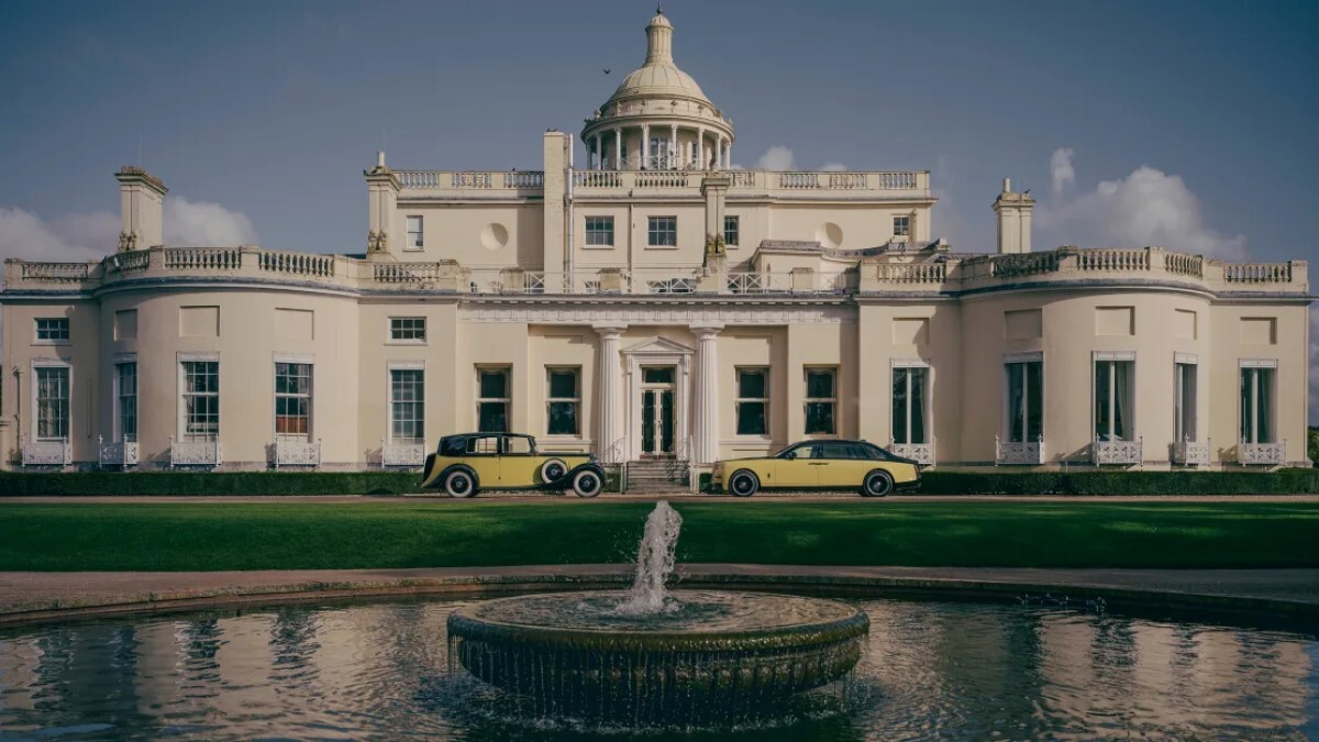 イングランド南部の公園で撮影された「ロールスロイス・ファントム・ゴールドフィンガー」/Benedict Campbell/Rolls-Royce