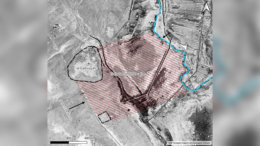 Archaeologists identify the site of an ancient battle in Iraq from spy satellite images