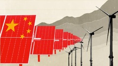 中国は、地球上のどの国よりも速いペースで風力・太陽光発電計画を推進している