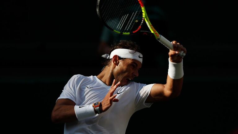 ２０１９年７月のウィンブルドン準決勝/Adrian Dennis/Pool/Getty Images