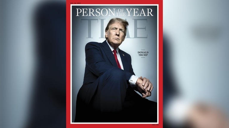 タイム誌が「今年の人」にトランプ氏を選出した/Photograph by Platon for TIME