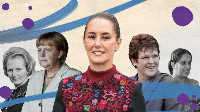 国連加盟国のうち女性がまだトップを務めたことがない国は１１５カ国にのぼる/Photo illustration by Kelly Flynn/CNN/Getty Images