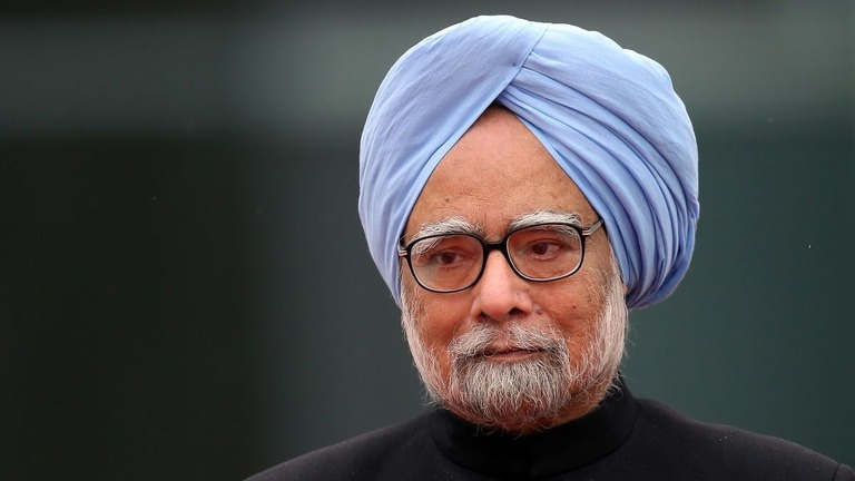 インドのシン前首相＝２０１３年４月１１日、ドイツ・ベルリン/Sean Gallup/Getty Images