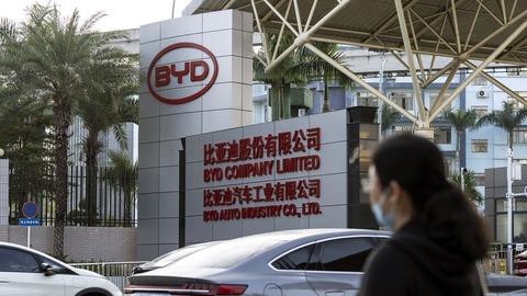 中国ＢＹＤ、高度な運転支援システム提供　大半の車種に追加料金なしで