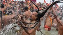 「世界最大の祭り」が終了、６．２億人が沐浴　インド北部